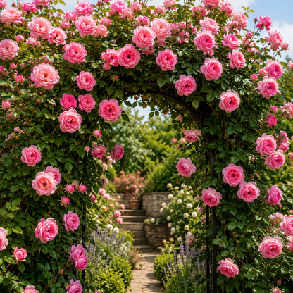 🌼 Semillas Premium de Rosas Trepadoras Exóticas Importadas de España🌱 🌹 Haz Florecer un Jardín de Ensueño